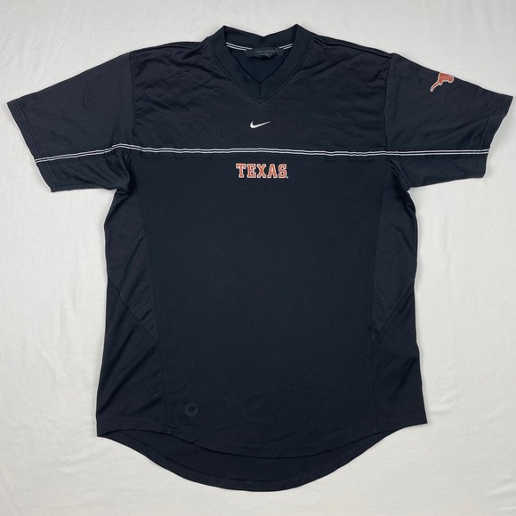 Nike Other - Nike Sphere Texas Longhorns Men Training Shirt Black V-Neck Medium NCAA Football